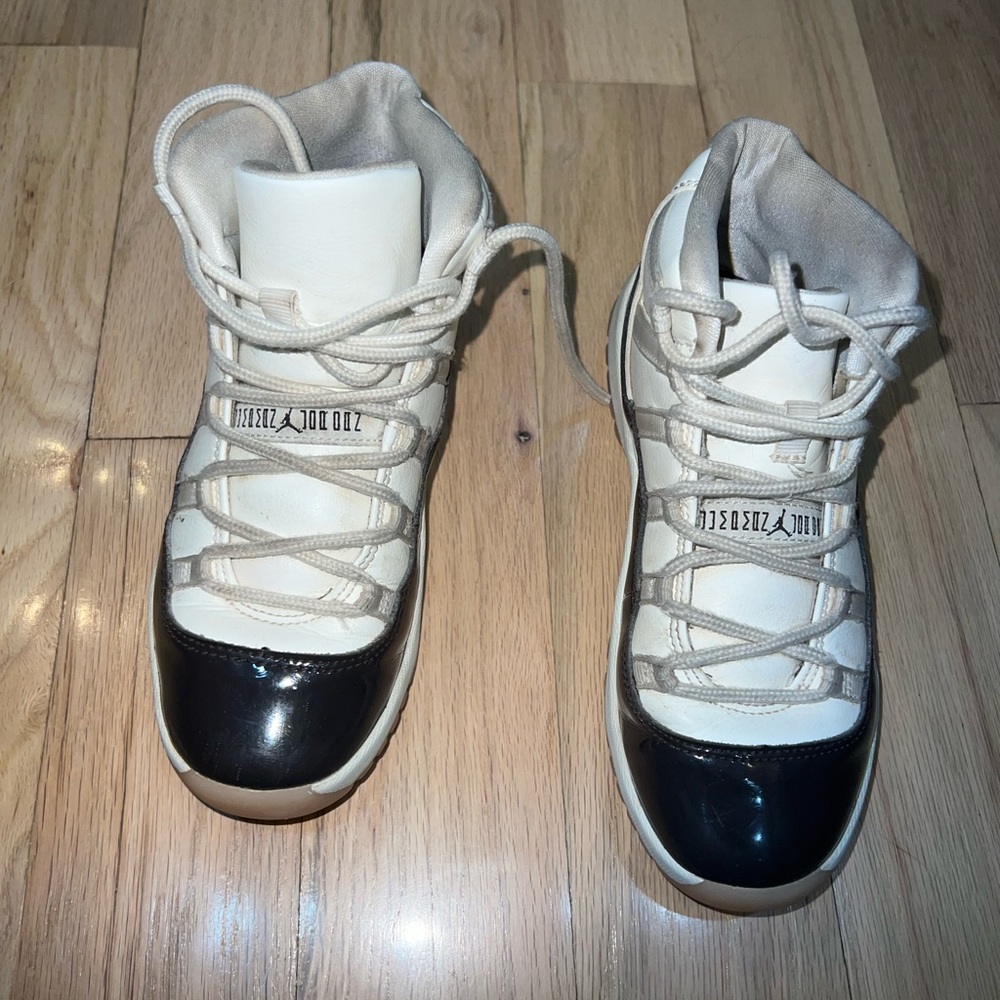 Kids White and Black Sneakers